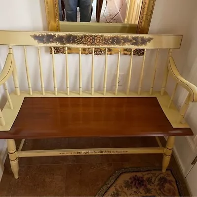 VTG  L. HITCHCOCK Settee Bench  • $100