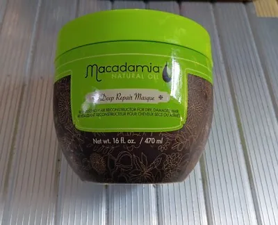 NEW Macadamia Natural Oil Deep Repair Masque (For Dry Damaged Hair) 8oz (J42) • $34.99