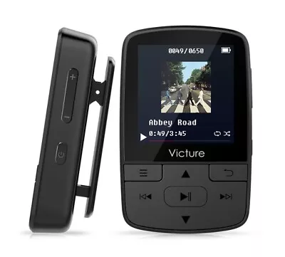 Victure MP3 Player Clip Bluetooth 8G FM Radio Portable Music Player For Running  • $42