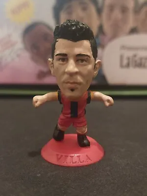 Corinthian MicroStars Loose David Villa Barcelona Red Base MC13211 • £11.49