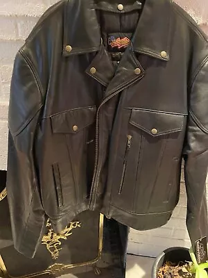 Vintage Easy Rider Motorcycle Jacket • $250.99