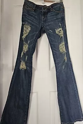 INSANE And Super Rare Vintage 'Ed Hardy' Y2K - 2000's Jeans • $223.97