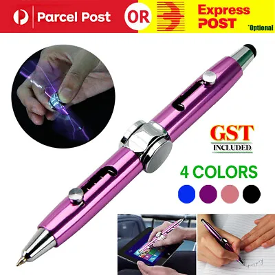 $10.22 • Buy Fidget Pen Fidget Spinner Toy EDC Anti Stress Relief Metal Shell