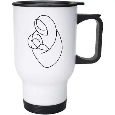 400ml 'Abstract Madonna & Child' Reusable Coffee / Travel Mug (MG00033488) • £17.99