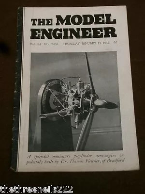 £6.99 • Buy Model Engineer # 2332 - Mini 7 Cylinder Aero Model - Jan 17 1946