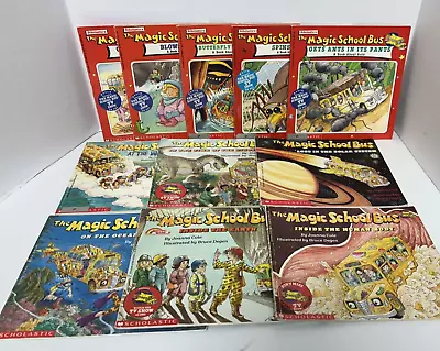 The Magic School Bus - Lot Of 11 Books - Joanna Cole - Scholastic - Vintage • $19.99