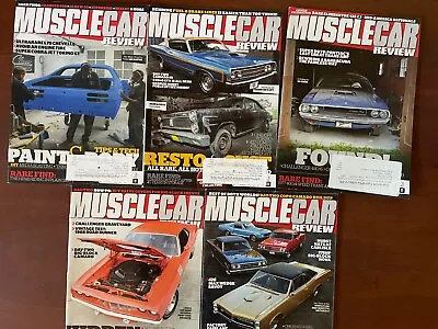 MUSCLE CAR REVIEW Magazine - 2017-2019 - Your Choice Of Month/Yr  - $1.00 Ea • $1