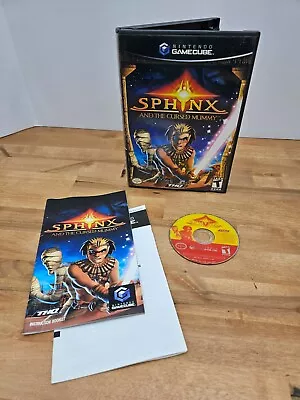 Sphinx And The Cursed Mummy (Nintendo GameCube 2003) Complete In Box CIB • $23.74