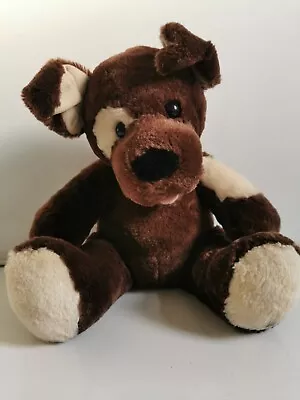 Build A Bear Brown Puppy Dog Plush Teddy Bear Toy BAB  • £12.96