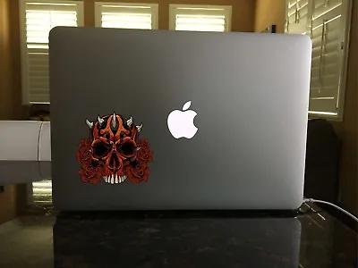 03-87 Darth Maul Skull Roses Vinyl Sticker Decal Force Star Wars Sith Order • $5