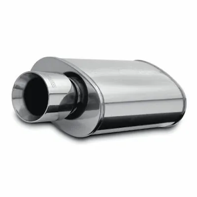 Magnaflow Universal Polished Stainless STREET SERIES Muffler With Tip 14832 • $217