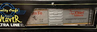 Weaver 3-rail Santa Fe (super Chief) Mail 40’ Ps-1 Box Car! O Scale Passenger • $49.99