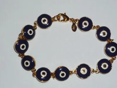 Joan Rivers Evil Eye Bracelet In All Blue • $14.95