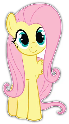 My Little Pony Fluttershy Cartoon Sticker Bumper Decal - ''SIZES'' • $3.75