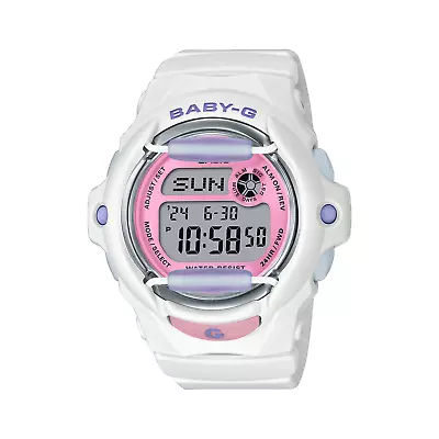 New Casio G-Shock Baby-G Playful Beach White Resin Strap Watch  BG169PB-7 • $77.50