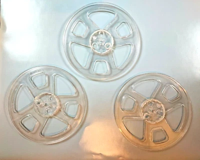 Quantity  Of  3  Empty  7 Inch    Reel To Reel  Tape  Spools • £15