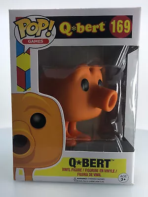 Funko POP! Games Q*Bert #169 Vinyl Figure DAMAGED • $24