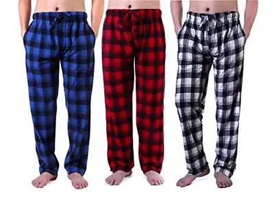 Different Touch Men's Big & Tall  Sleep Pants Bottoms Fleece Sleepwear PJs • $19.99