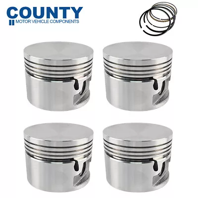 Piston & Ring Set STD FOR MGB 5 Main 1.8L B Series 1965-1970 Circlip Short Skirt • $218.38