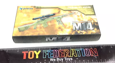 ZYToys Designated Marksman Rifle M14 For 1/6 Action Figure - ZY8029B • $19.99