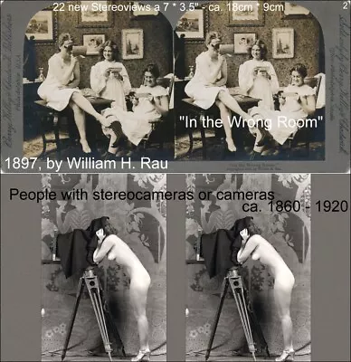 £29.01 • Buy 44 Stereoviews People Whit Stereoscope Viewer Or Camera  Lot 1 And 2