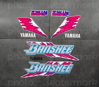92' 1992 Yamaha Banshee Decals Stickers Quad Graphics 9pc Kit YFZ350 ATV • $47.99
