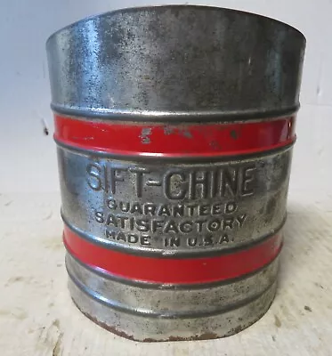 Vintage Foley Sift Chine Single Screen Flour Sifter - Very Nice See Pictures • $12.95