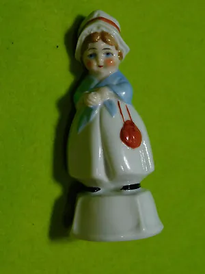 Vintage 4  Tall Porcelain Figurine Made In Germany And In Very Good Cond. • $9.25