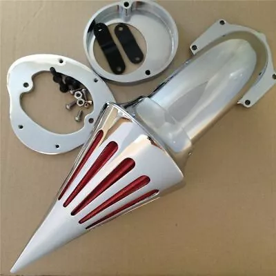 $147.99 • Buy Spike Air Cleaner Kit Intake Filter For Yamaha Vstar V-Star 650 1986-2012 Chrome