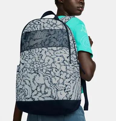 Nike Elemental Backpack School Travel Gym Bag Blue White 21L Bag DQ5764 043 NEW • $38.69