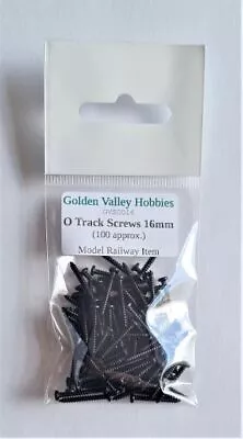 GVSC016 Track Screws 16mm (Pk100) O Gauge & Hornby Surface Point Motors • £4.95