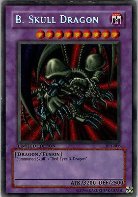 Yu-Gi-Oh TCG B. Skull Dragon BPT-006 Limited Edition Secret Rare Card Played LP • $34.99