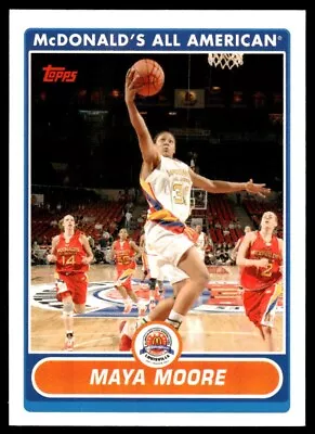 2007 Topps McDonalds All American MM Maya Moore Rookie RC Lynx Huskies • $15