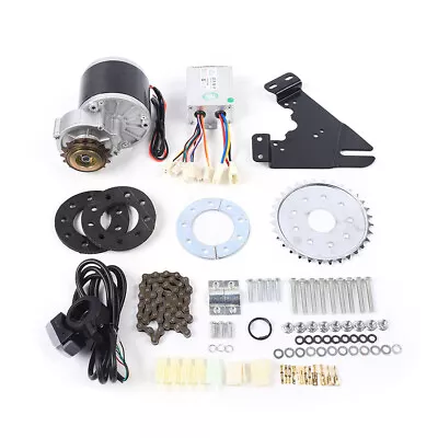 $109.02 • Buy 350W E-Bike Brush Motor Thumb W/ Freewheel 36V Electric Bicycle Conversion Kit