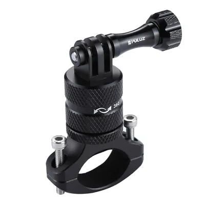 $23.99 • Buy 360° Rotation Bike Aluminum Handlebar Adapter Mount + Screw For GoPro DJI Osmo