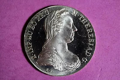 1780 (1780-2022) Austria Maria Theresia Posthumous 1 Thaler Silver Coin #M19968 • $30
