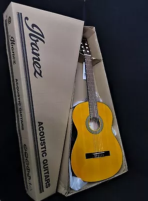 IBANEZ GA3 AM Full Size Acoustic CLASSICAL CLASSIC NYLON STRINGS Spruce Top • $89.99