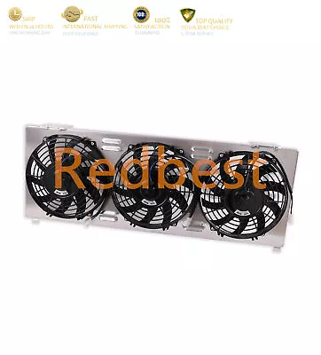 Aluminum Shroud+Fan For 1984-2001 Jeep CHEROKEE XJ 4.0L/COMANCHE #1193 Radiator • $67.99