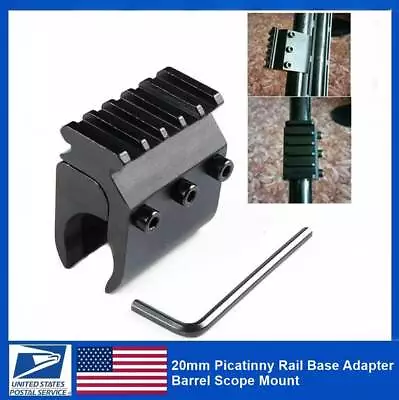 Universal 20mm Weaver Picatinny Rail Base Adapter Converter Barrel Scope Mount • $8.09