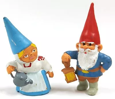 David The Gnome DAVID And Lisa Figure BRB El Gnomo Vintage PVC 3.5  AO475 • £12.75