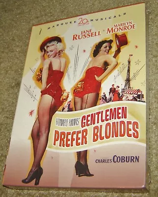 Gentlemen Prefer Blondes Dvd New & Sealed Full Screen Region 1 Classic Film • $22.99