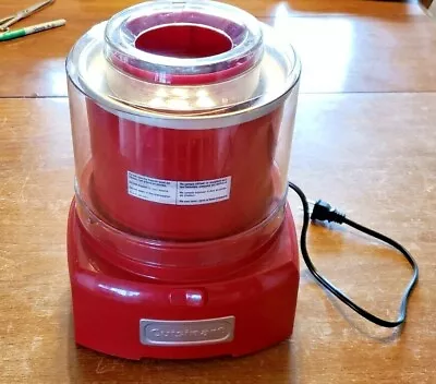 $35 • Buy Cuisinart Frozen Yogurt Sorbet& Ice Cream Maker Model Ice-21