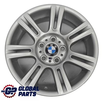 $572.55 • Buy BMW E90 E91 E92 Silver Wheel Alloy Rim M Double Spoke 194 17  ET:34 8J