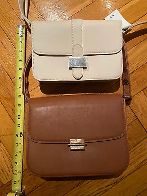 NWT Mango Two Purses. Cream And Camel • $12