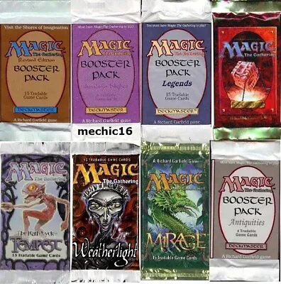 Magic The Gathering Tcg Booster Packs Only 400 Packs Total Revised Antiquities • $3