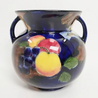 Vintage H & K Tunstall Hand-Painted Autumn Fruit Ceramic Vase Made In England • $21.70