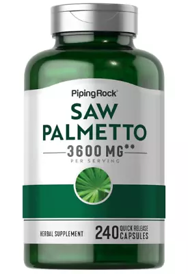 $54 • Buy Saw Palmetto 1200mg 240 Caps Piping Rock