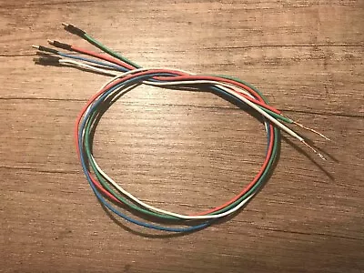 Silver 925 Pins Tonearm Cable Rewire Phono 6N Copper & 925 Silver Wire/0.4m-1.0m • $69