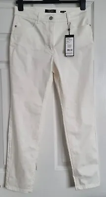 WOMEN S JEANS Olsen 'Mona'OFF White Jeans Size 12 BRAND NEW RRP £89 • £46.50