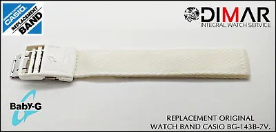 Replacement Original Watch Band Casio BG-143B-7V • $40.44
